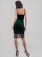 Платье в бельевом стиле темно-зеленое | 6384391 | фото 4