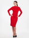 Сукня-футляр червона | 6384422 | фото 2