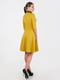 Платье А-силуэта желтое | 6384604 | фото 4
