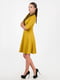 Платье А-силуэта желтое | 6384604 | фото 3