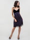 Сукня чорно-фіолетова | 6384606 | фото 2
