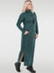 Сукня-футляр зелена | 6384785 | фото 5