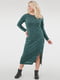 Сукня-футляр зелена | 6384805 | фото 4