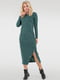 Сукня-футляр зелена | 6384805 | фото 2