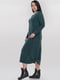Сукня А-силуету зелена | 6384832 | фото 2