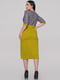 Сукня гірчично-оливкового кольору | 6384853 | фото 3