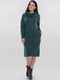 Сукня А-силуету зелена | 6384873 | фото 2