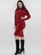 Платье-свитер красное | 6384909 | фото 2