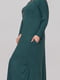 Платье А-силуэта зеленое | 6384958 | фото 4