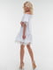 Платье А-силуэта белое | 6547837 | фото 2