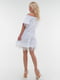 Платье А-силуэта белое | 6547837 | фото 3