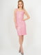 Платье-футляр розовое | 6547857 | фото 2
