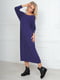 Платье фиолетовое из вискозного трикотажа | 6547893 | фото 2