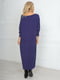 Сукня фіолетова з віскозного трикотажу | 6547893 | фото 3
