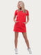 Платье-футболка красное | 6547922 | фото 2