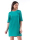 Сукня А-силуету бірюзового кольору | 6547959