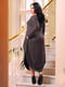 Сукня А-силуету кольору капучино | 6548002 | фото 6