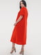Льняное платье красного цвета | 6548026 | фото 3