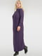 Платье фиолетовое макси длинны | 6548035 | фото 5