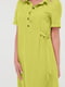 Салатова сукня-сорочка з тонкого штапелю | 6548082 | фото 7