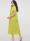 Салатова сукня-сорочка з тонкого штапелю | 6548082 | фото 6