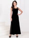Вечірня сукня чорна з оксамиту | 6548085 | фото 2