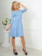 Сукня сіро-блакитна з італійського трикотажу | 6548102 | фото 2
