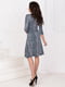 Сукня А-силуету сіро-фіолетова | 6548103 | фото 3
