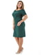 Сукня-футляр темно-зелена | 6548106 | фото 2