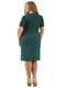 Сукня-футляр темно-зелена | 6548106 | фото 3