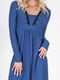Сукня А-силуету синя | 6548144 | фото 4