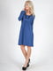 Сукня А-силуету синя | 6548144 | фото 2