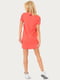 Сукня-футболка коралового кольору з малюнком | 6548153 | фото 4