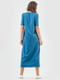 Платье-футболка синее | 6548154 | фото 2