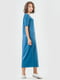 Платье-футболка синее | 6548154 | фото 3