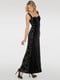 Вечернее платье черное из  бархата | 6548179 | фото 3