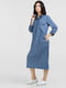 Платье-рубашка голубое с легкого денима | 6548185 | фото 2