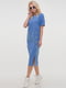Льняна сукня блакитного кольору | 6548190 | фото 2