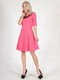 Сукня А-силуету рожева | 6548207 | фото 2