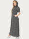 Сукня А-силуету чорна | 6548209 | фото 5