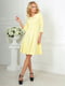 Сукня жовта з італійського трикотажу | 6548260 | фото 3