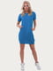 Платье-футболка голубое | 6548342 | фото 2