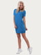 Платье-футболка голубое | 6548342 | фото 3