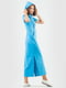 Платье-худи голубое | 6548432 | фото 4