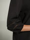 Сукня А-силуету чорна з мереживом | 6548440 | фото 4