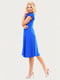 Платье А-силуэта цвета электрик с принтом | 6548462 | фото 3
