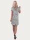 Платье-футболка серое | 6548491 | фото 3