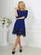 Сукня А-силуету синя | 6548517 | фото 2