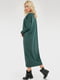 Сукня зелена з асиметричним низом | 6548536 | фото 3