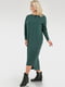 Сукня зелена з асиметричним низом | 6548536 | фото 5